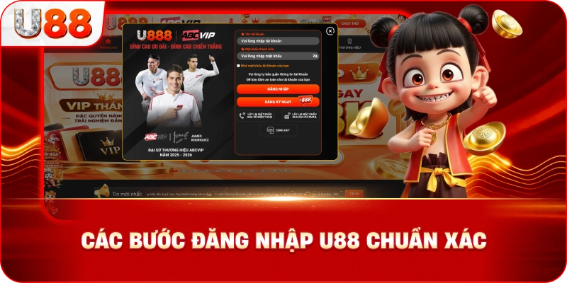 Các Bước Đăng Nhập U88 Chuẩn Xác