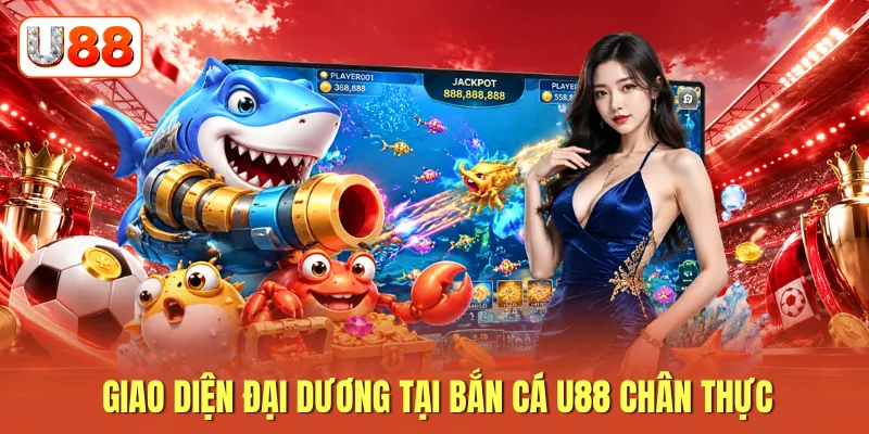 Giao diện đại dương tại bắn cá U88 chân thực