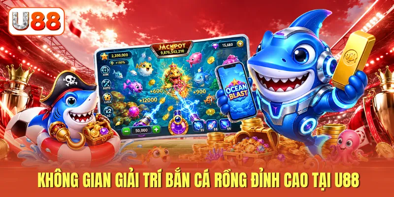 Không gian giải trí bắn cá rồng đỉnh cao tại U88 Không gian giải trí bắn cá rồng đỉnh cao tại U88