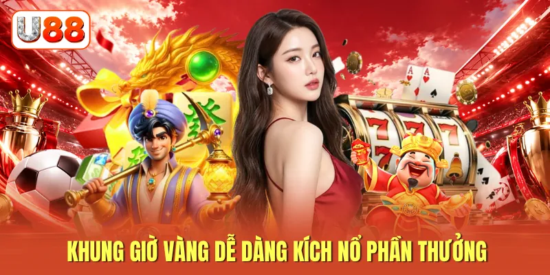 Khung giờ vàng dễ dàng kích nổ phần thưởng Khung giờ vàng dễ dàng kích nổ phần thưởng