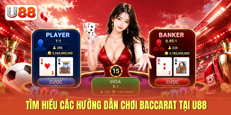 Tìm hiểu các hướng dẫn chơi baccarat tại U88